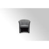 Poltrona Imbottita da Interno Legno Belize N-Enjoy in tessuto cm. 64x63x76H