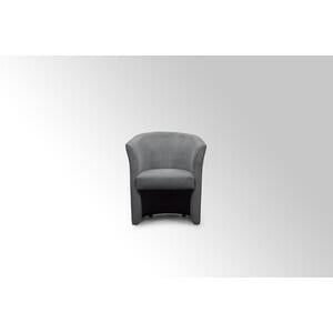 Poltrona Imbottita da Interno Legno Belize N-Enjoy in tessuto cm. 64x63x76H