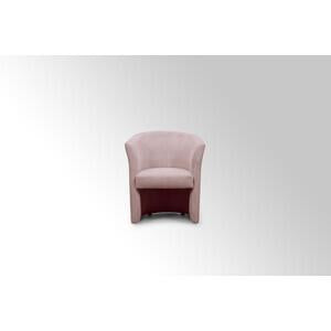 Poltrona Imbottita da Interno Legno Belize N-Enjoy in tessuto cm. 64x63x76H