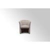 Poltrona Imbottita da Interno Legno Belize N-Enjoy in tessuto cm. 64x63x76H