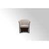 Poltrona Imbottita da Interno Legno Belize N-Enjoy in tessuto cm. 64x63x76H