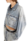 ERIKA CAVALLINI Giacchino Donna denim chiaro da donna