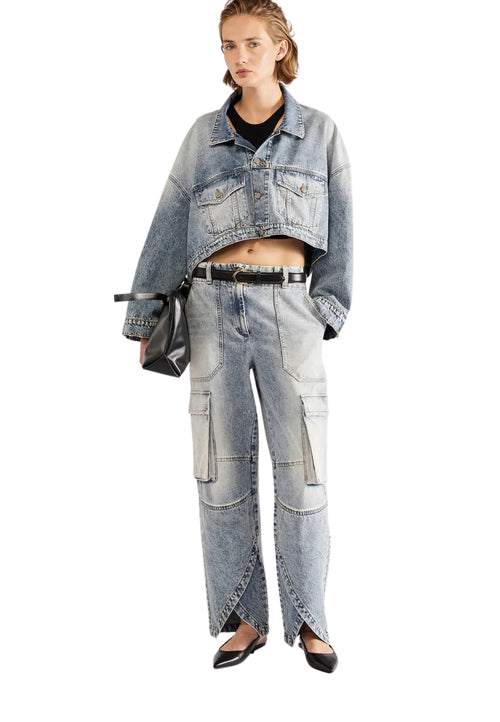 ERIKA CAVALLINI Jeans Donna cargo da donna
