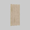 Porta A Soffietto Effetto Legno In Rilievo Cm 84X215H - Col. Palissandro