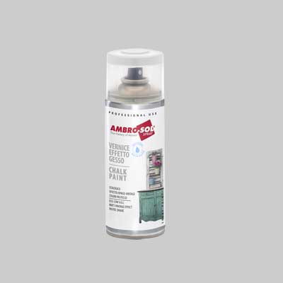 Bomboletta Spray Effetto Gesso 400 Ml Rosa Cipria - 6 Pezzi- Ambrosol