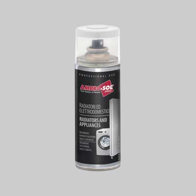 Bomboletta Spray Acrilico Elettrodomestici 400 Ml - Bianco Perla - 6 Pezzi- Ambrosol