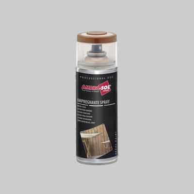 Impregnante Per Legno Spray Ambrosol 400 Ml - Noce Chiaro - 6 Pezzi- Ambrosol