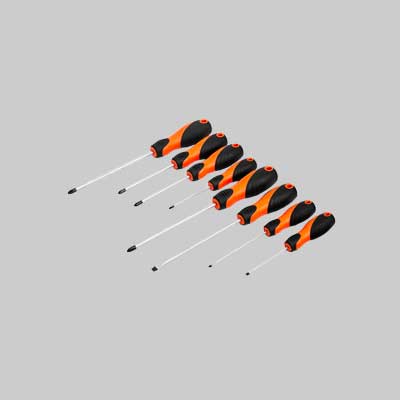 Serie Giraviti Intaglio/Croce Kendo 8 Pezzi - - Kendo