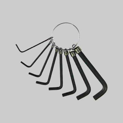 Serie Chiavi Maschio Esagonale 8 Pezzi - Mm 2÷10