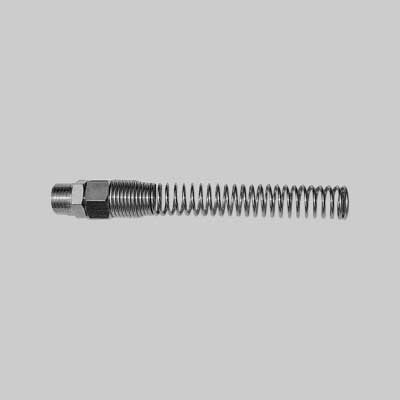 Attacco Maschio Con Molla Ø 8X10 Mm - Fil. 1/4 - 10 Pezzi- Spiralflex