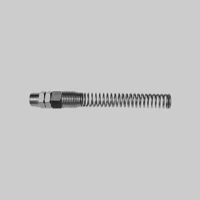 Raccordo Spiralato Girevole Per Compressori Ø 8X10 Mm - Fil. 1/4 - 10 Pezzi- Spiralflex