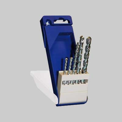 Serie Punte Per Muro 5 Pezzi 4÷10 Mm - Ecef