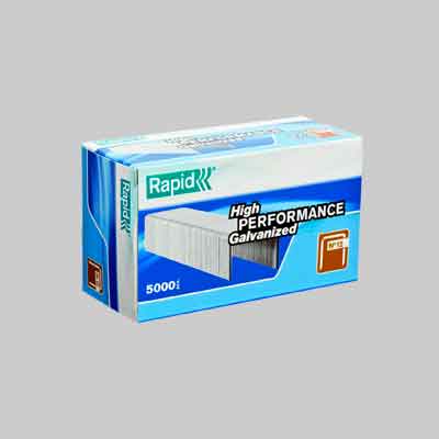 Graffe Per Cucitrice Pneumatica 'Ps 141' H. 12 Mm - Conf. 5000 Pezzi - Rapid
