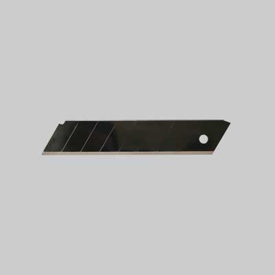 Lama Nera Di Ricambio Per Cutter Professionale Ideal Star 125X25X0,7Mm - Confezione 10 Pezzi - Ideal Star