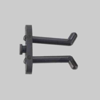 Gancio Per Pannello Forato 'A Molla' 35 Mm - 100 Pezzi