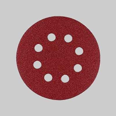 Disco Abrasivo Velcrato Ø 125 Grana 80 - 50 Pezzi- Imperial Abrasivi