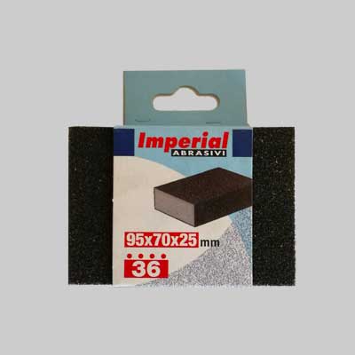 Spugna Abrasiva In Blister Grana 60 - Imperial Abrasivi