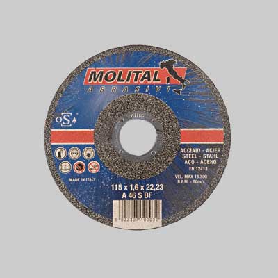 Disco Da Taglio Per Ferro Sottile Ø 230X2,0 Mm - Molital