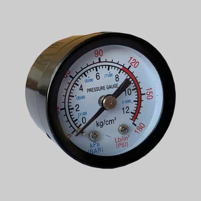 Manometro Di Ricambio Per Compressore 6 Lt 40 Mm - Per Codice 0077002 - Cardinale