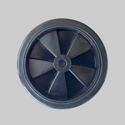 Ruote Di Ricambio Per Compressore 24/50 Lt Ø 120 Mm - Per Codici 0077202 E 0077204 - Cardinale