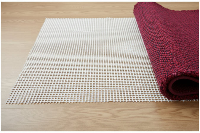 Rete Antiscivolo Pvc Per Tappeti- - Cm.120H.X30Mt. - 1 Rotolo Xtra