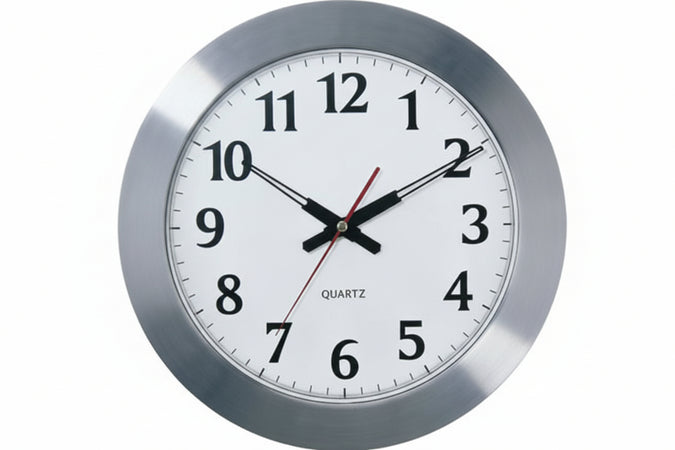 Orologio Muro Steel 38 Cm. Xtra