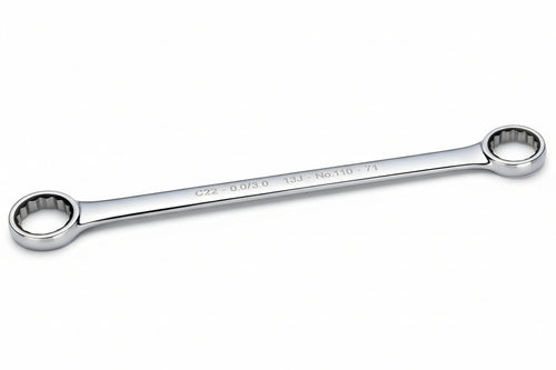 Chiave Poligonale Cromata Doppia Curva Mm.21X23