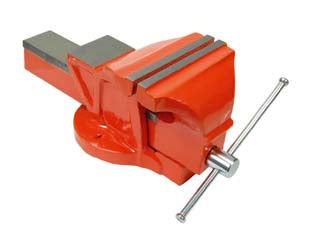 Morsa Da Banco Fissa In Ghisa Mm.80 Alte