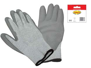 Guanti Antitaglio In Filo Uhmwpe E Nylon Spalmato In Poliuretano- - Tg.L Misura 9 - 12 Blister Excel