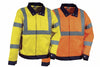 Giacca Tempel Ad Alta Visibilita' Tg.2Xl Arancione Fluo/Navy Cofra