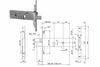 Serratura Da Infilare Triplice Con Cil. Europeo P/Fasce Mm.64 H 96312 Mm.90 (963120902) Iseo