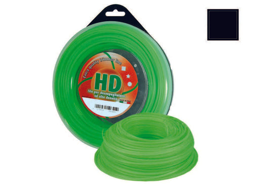 Filo Nylon Quadro Professionale Per Decespugliatore- - Mm.3,3 In Matassa Mt.80 - 1 Blister