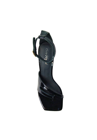 CRIS VERGRE' Scarpe Donna Cris Vergre Sandalo nero con tacco scultura. Chiusura con cinturino. da donna
