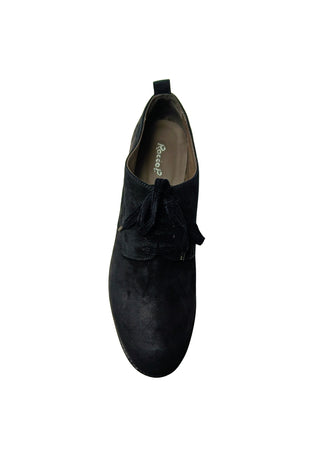 ROCCO P Scarpe Uomo Rocco P Stringata in camoscio nero da uomo