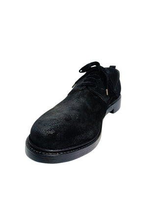 ROCCO P Scarpe Uomo Rocco P Stringata in camoscio nero da uomo