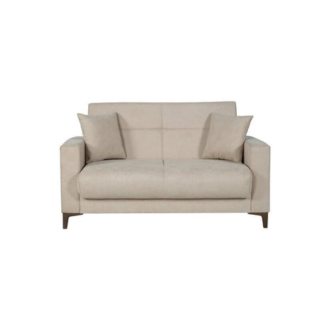 Divano 2 Posti Contenitore cm. 152x87x90 Tessuto Bravo Bacos