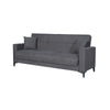 Divano Pronto Letto 3 Posti cm. 212x87x90 Con Contenitore Bravo Bacos