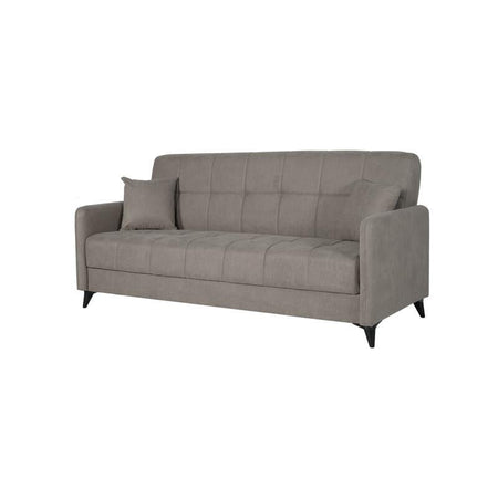 Divano Pronto Letto 3 Posti cm. 211x92x98 Con Contenitore Santi Bacos