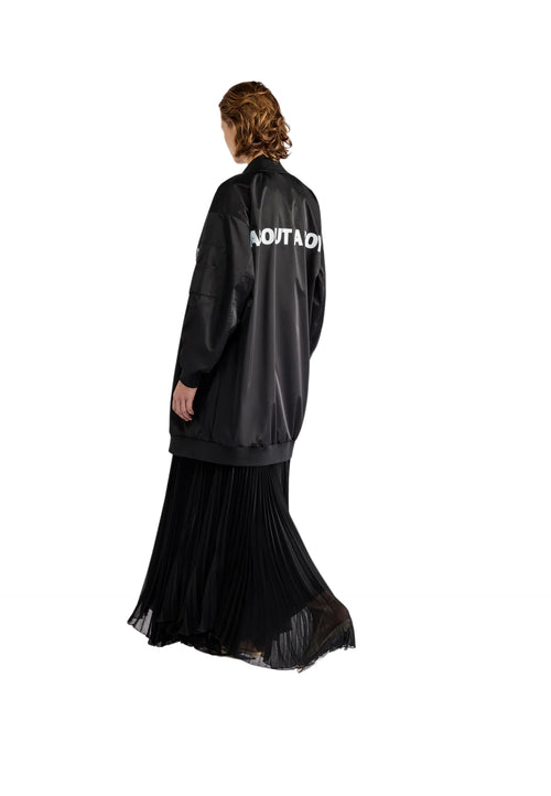 ERIKA CAVALLINI Bomber Donna logo sulla schiena da donna
