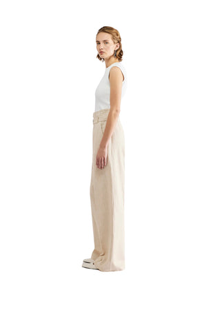 ERIKA CAVALLINI Pantalone Donna con cintura in vita da donna