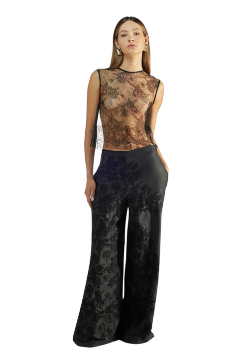 Liviana Conti Pantalone Donna ricamato da donna