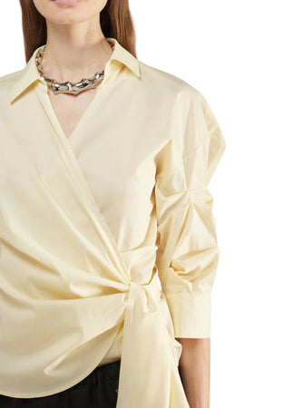 Liviana Conti Camicia Donna nodo laterale da donna