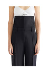 ERIKA CAVALLINI Pantalone Donna con baschina rigirata da donna