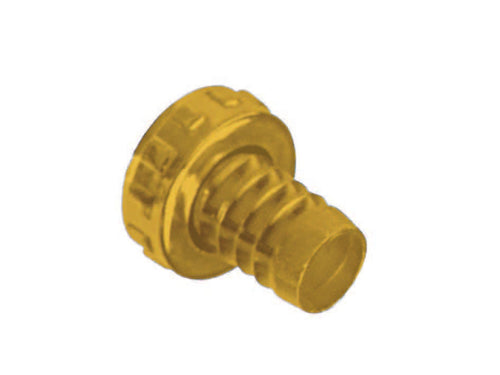 Raccordo Portagomma Ottone Per Rubinetto- Per Rubinetto 3/4 - Ghiera 1 In Ottone Lucido - 10 Pezzi Aglaia