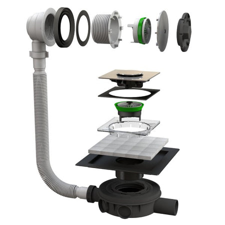 Colonna Scarico Vasca In Polipropilene Bonomini S.R.L.