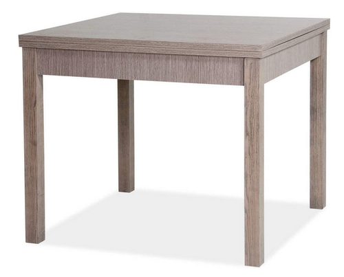 Tavolo da Pranzo Cucina Soggiorno in Kit Apertura a Libro cm90x90/180x79H