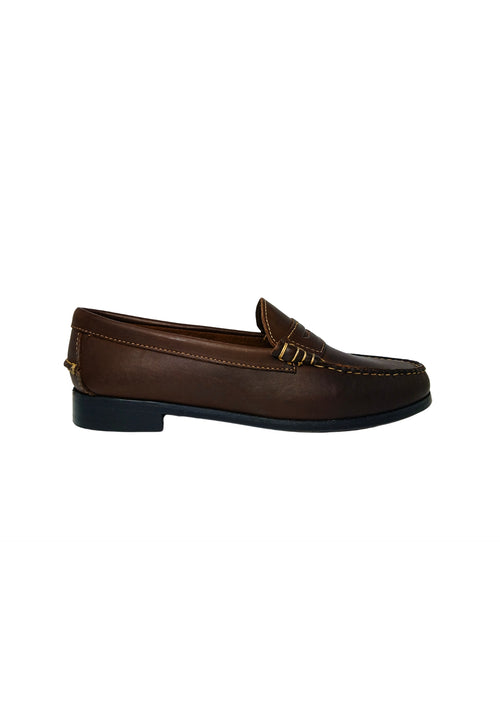 SEBAGO Scarpe Adulto unisex Sebago Mocassino 4 stagioni realizzato a mano-Resistente all'acqua-Vestibilita stretta da uomo