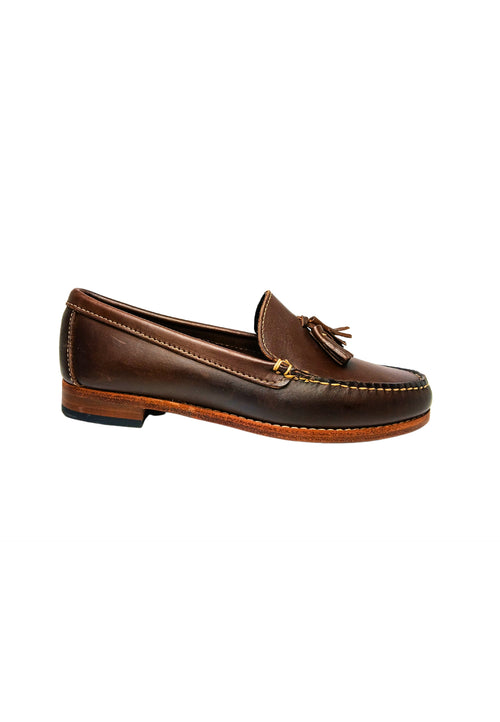 SEBAGO Scarpe Donna Sebago Mocassino in pelle-Nappine- Suola in cuoio-Vestibilita stretta da donna