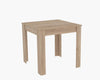 Tavolo Rettangolare Fisso cm. 110x80x75h spessore mm. 15