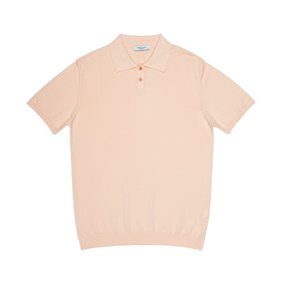 WOOL & CO Polo Uomo Wool & Co Filo Maglia Cotone Sunset da uomo